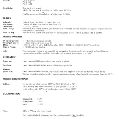 Quested VS2108 Studio Monitors (pair) image 14