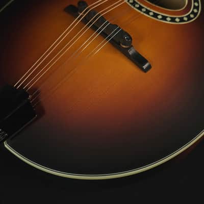 Eastman MD304E Electric A Style Oval Hole Electric K&K Mandolin with Bag image 9