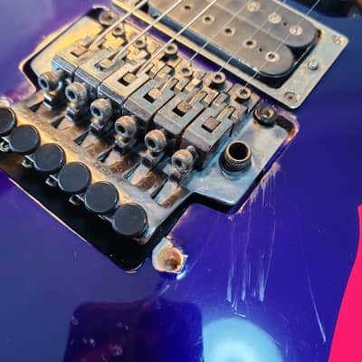 1999 Ibanez Japan PGM30 Paul Gilbert Signature Model (Jewel Blue) w/ Reverse Headstock, Lo-TRS II Tremolo, MIJ image 8