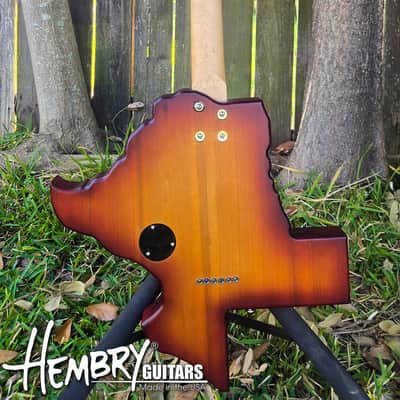 HEMBRY Tele style Texas Map guitar 2025 image 9