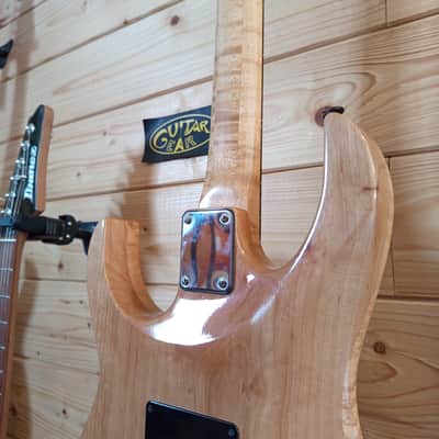 Handcrafted Boutique Electric Guitar – Birdseye Maple Top – Made in Italy (1980s–1990s) image 3