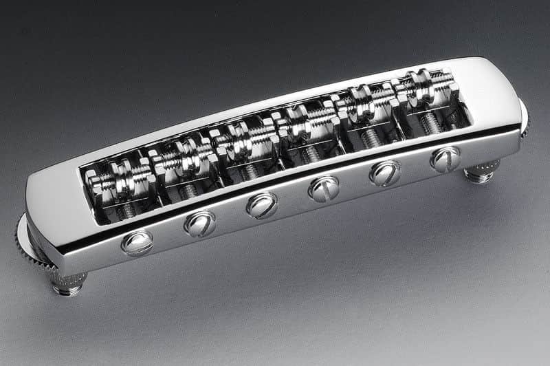 Genuine Schaller Germany STM Roller Tunematic CHROME Bridge for Les Paul Guitar image 1