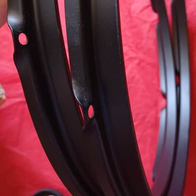 Ultra Rare Vintage 1980s Sonor Hi-Tech 16" Hoops / Rims (Pair) - Special Order from Sonor Lite image 9