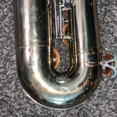 Buescher aristocratic 200 tenor Saxophone  made in the usa ohsc image 11