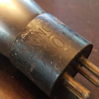 Cunningham ONE (1) CX-301A Output Triode Antique tNOS AT1000 TESTED Vacuum Tube Engraved SUPER POWERED Audio 1923-1930 image 7