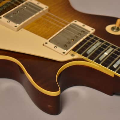 2010 Gibson Custom Shop Billy Gibbons "Pearly Gates" '59 Les Paul Standard Historic Makeovers Sunburst w/HSC image 11