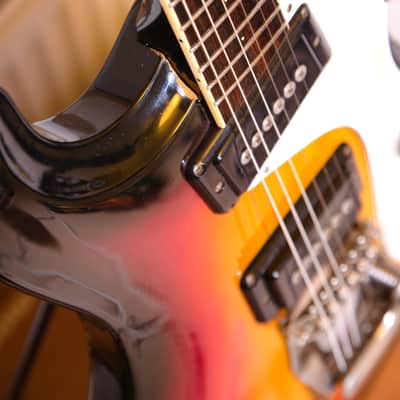 Mosrite The Ventures 1965 Mark I Reissue Made in Japan MIJ Vintage Guitar Sunburst image 9
