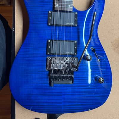 Dean C350F Trans Blue W/ Mods Ready for Shreddy ($800 MODS/WORK DONE) image 3