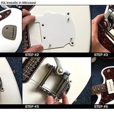 Bigsby® B5 & Vibramate® V5-JAM-C Jazzmaster/Jaguar Conversion Kit~USA~Brand New image 2