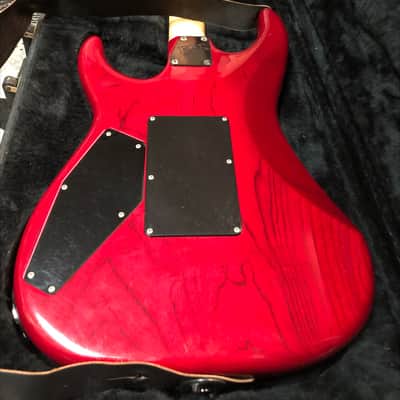 ESP Mirage Deluxe 1995 - see thru red image 2