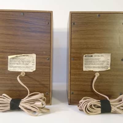 Grundig Hifi Box 206a Vintage Hifi Stereo Speakers - Made in Germany 1973 image 6