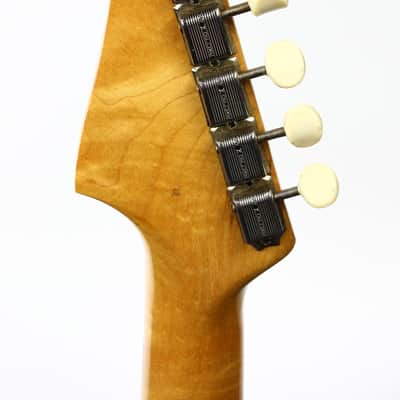 1964 Fender Musicmaster RARE Cherry Red | Pre-CBS duo sonic vintage image 12