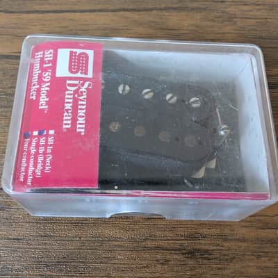 Vintage 1990s Seymour Duncan 59 B SH-1b Humbucker Bridge Pickup - Black image 6