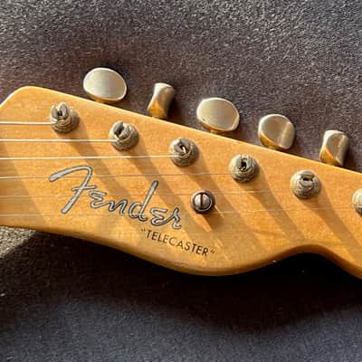 Fender Fender Telecaster or Esquire Neck 1952 Blackguard with Original Tuners 1952 image 10