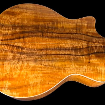 2011 Taylor K24CE Grand Auditorium w Flamed Koa Top Back & Sides ~ Natural image 3