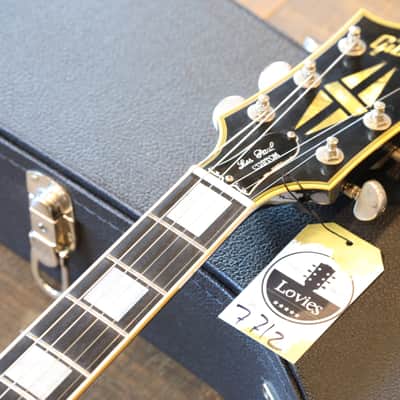 MINTY! 2021 Gibson Custom Shop Les Paul Custom Black Ebony w/ Ebony Board Custom Order Nickel Hardware + COA OHSC image 11