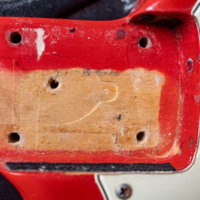 1973 Fender Bronco Dakota Red with original vibrato arm Bild 15