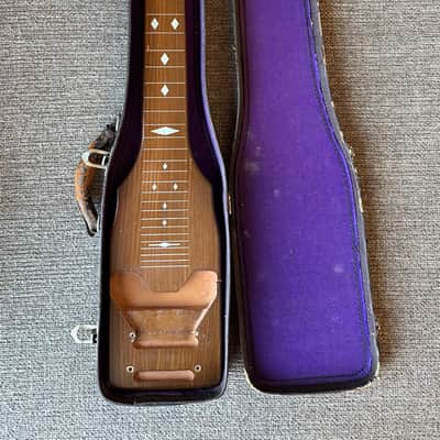 Supro Lap Steel 1940s Husk w/ Orig Geib Case image 1