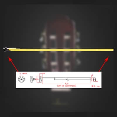 Two Way Truss Rod for Guitars Neck Repair 420mm image 4