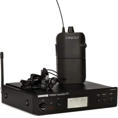 Shure P3TR112GR-J13 PSM300 Wireless System With SE112-GR Earphones image 2