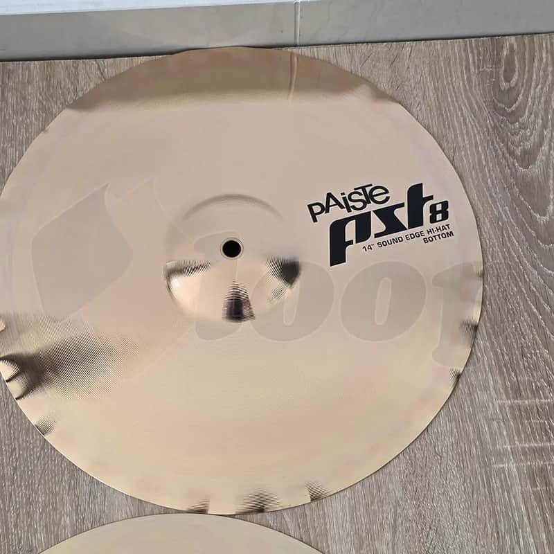 Paiste 14" PST 8 Reflector Sound Edge Hi-Hat image 1