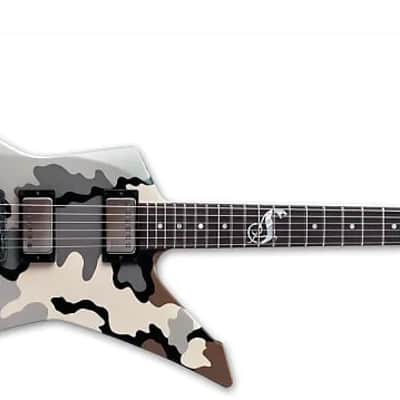 ESP SNAKEBYTE CAMO Custom Shop Japan - Kuiu Camo Satin - James Hetfield Signature - BRAND NEW with CAMO CASE image 1