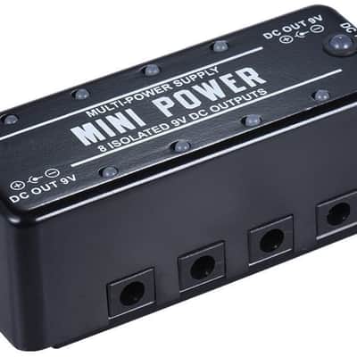 Rowin 8 Isolated 9V DC Outputs Mini Power Supply for Guitar Effects Pedal image 2