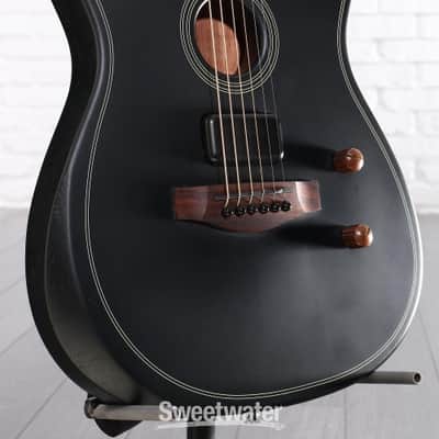 Fender Acoustasonic Standard Telecaster Acoustic-electric Guitar - Black (AsTeleSBkd2) image 3
