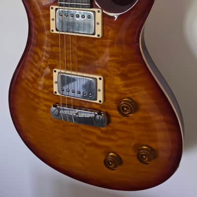 Paul Reed Smith PRS Custom 22 10 TOP Stoptail 1998 Vintage amber QUILT Cherry Sunburst Dragon II image 3