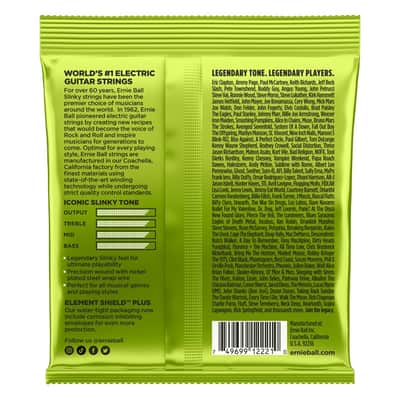 Ernie Ball 2221 Nickel Wound Regular Slinky 10-46 image 2
