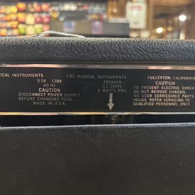 1974 Fender Champ 1x8 Combo image 6