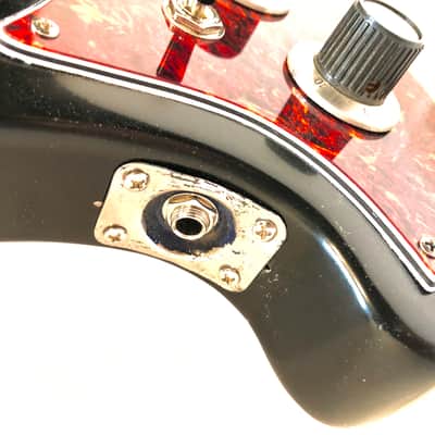 Ovation modified rat rod electric guitar rebuilt Breadwinner 1970s Black image 10