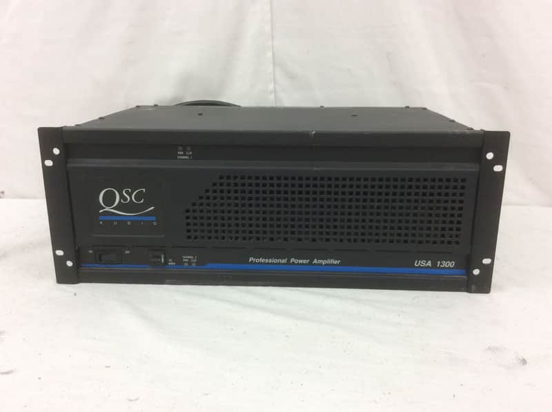 QSC USA 1300 Power Amplifier image 1