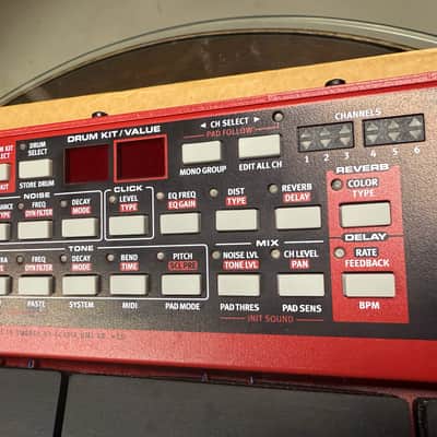 Nord Drum 3P 6-Channel Modeling Percussion Synthesizer 2016 - Present - Red image 4