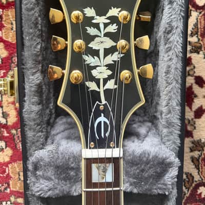 Broadway Hollowbody Left-Handed Electric Guitar – Wine Red w/ Bigsby, Grover Locking Tuners, Bone Nut + OHSC image 9