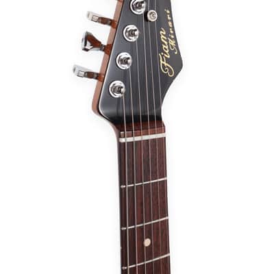 Fiam Guitars Mirari 2023 - Aged Black / 4 Button Tornipulator - By past Ronin luthier Izzy Lugo. NEW (Authorized Dealer) image 13