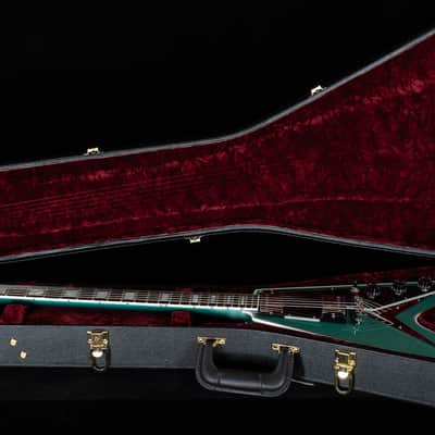 Gibson Custom Shop Willcutt Exclusive Flying V Custom Inverness Green Gloss (254) image 7