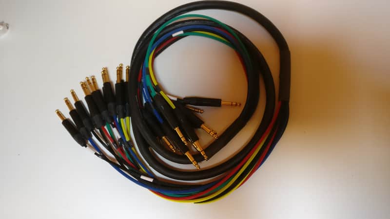 Mogami Gold Insert XLR 12 1/4" TRS Male to XLR Male and XLR Female - 12' image 1