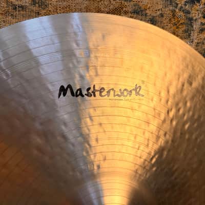 GLOWING Masterwork JAZZ MASTER 20” ULTRA Paper Thin Crash Ride 1374 g MINT! Gorgeous! Responsive image 3