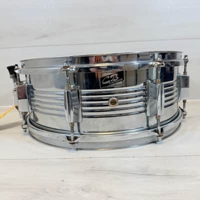CB Percussion 14” Chrome Steel Snare Drum – Classic Student Workhorse w/ Remo Head! image 1