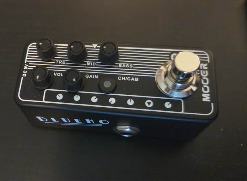 Mooer 020 Blueno Micro Preamp 2019 - Black image 1