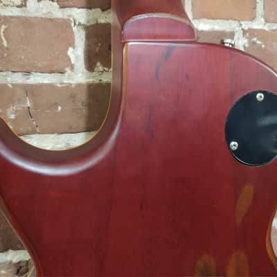 Vintage V100MR-CS Icon Series Single Cut 2010s - Distressed Cherry Sunburst image 8