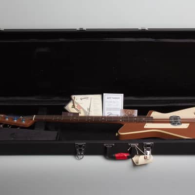 Guttlin Baron Bass Owned by Jeff Tweedy of Wilco Solid Body Electric Bass Guitar (2024), ser. #225, original black tolex hard shell case. image 10