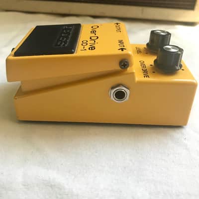 Boss OD-1 Overdrive Long Dash Black Label MIJ 1981 image 6