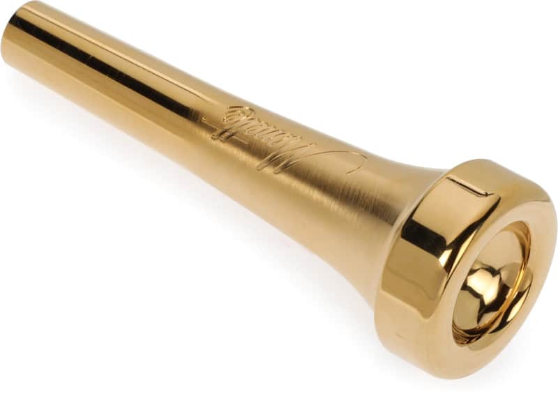 Monette Unity DM-6L Trumpet Mouthpiece - 24k Gold-plated image 1