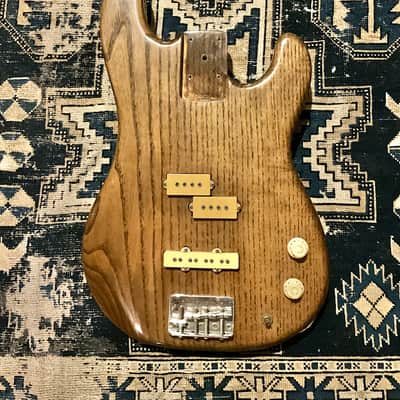 1980 Schecter Loaded Ash Body PJ Bass image 1