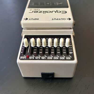 Boss GE-7 Equalizer 1982 MIJ - Black Label Japan Analog Vintage EQ image 4