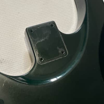 2000's Japan Jackson DKMGT Dinky Arched Top Forest Metallic Green Guitar Body Hard Tail image 13
