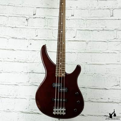 Yamaha TRBX174EW 4-string Bass Root Beer image 3