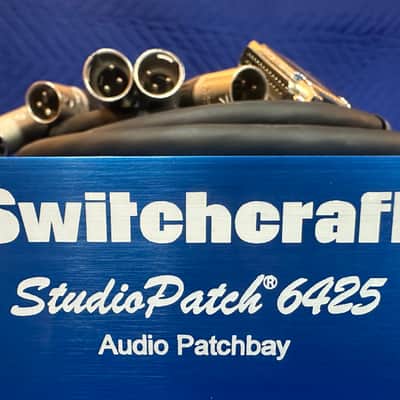 Switchcraft StudioPatch 6425 64-Point TT/DB25 Patchbay + Premium Cabling – Box/Manual image 7